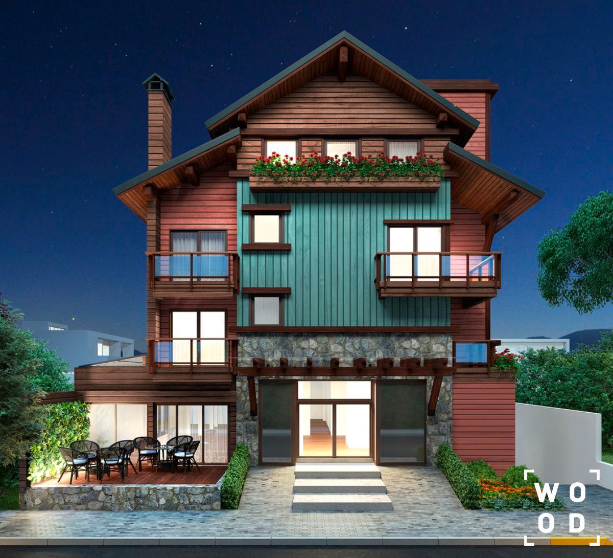 Wood Hotel Gramado Exterior foto